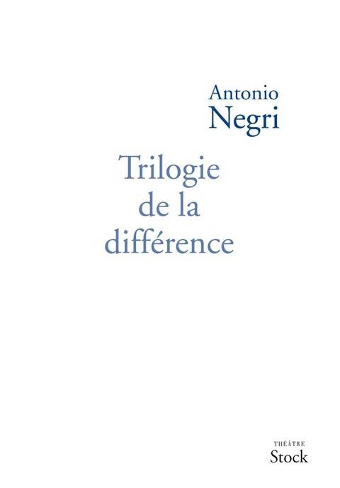 Cover image for book Trilogie de la différence