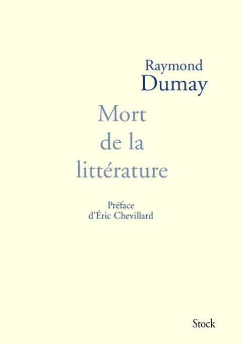 Cover image for book Mort de la littérature