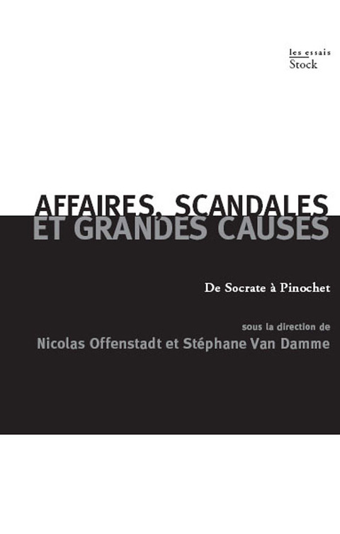 Cover image for book Affaires, scandales et grandes causes.