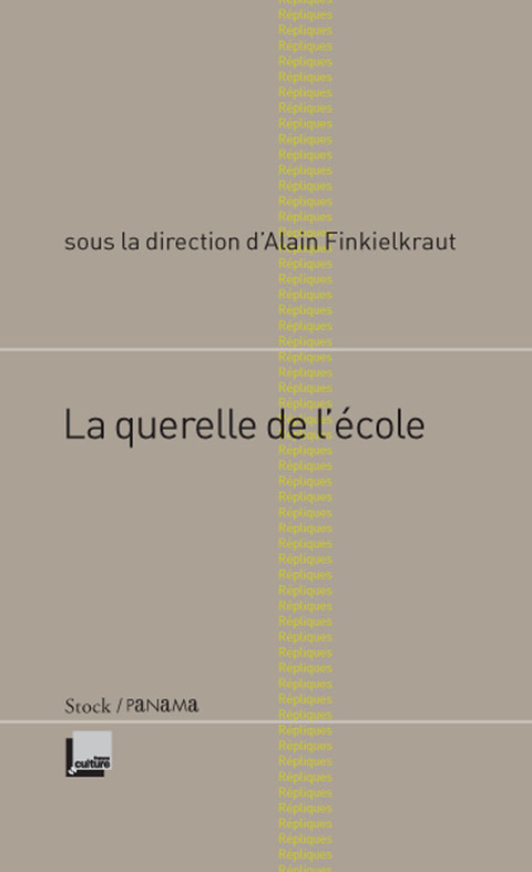 Cover image for book La querelle de l'école