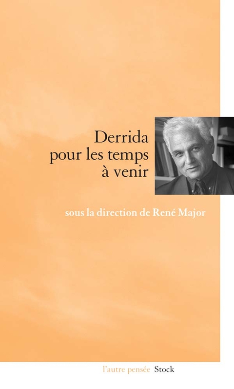Cover image for book Pour les temps à venir : Derrida