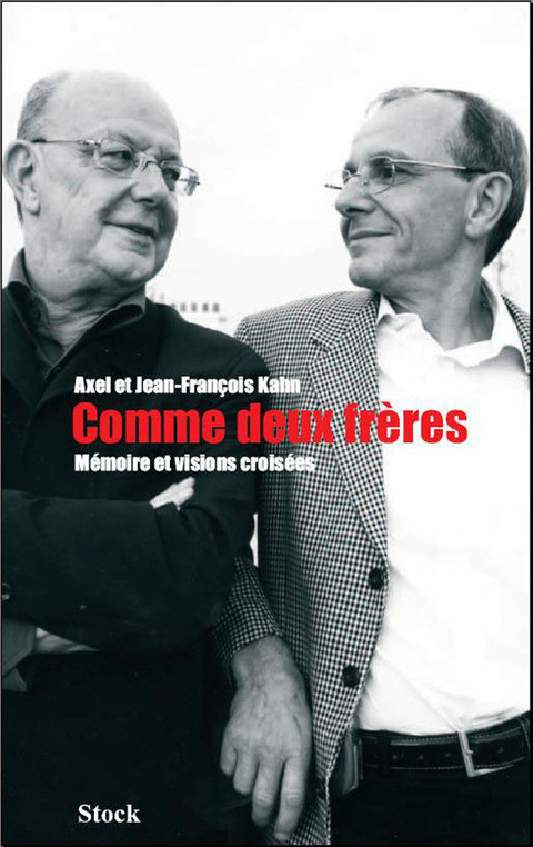 Cover image for book Comme deux frères. Mémoire et visions croisées