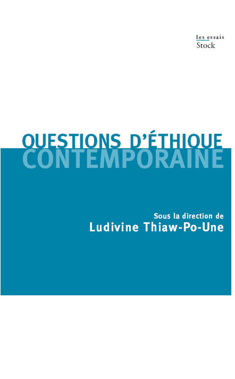 Cover image for book Questions d'éthique contemporaine