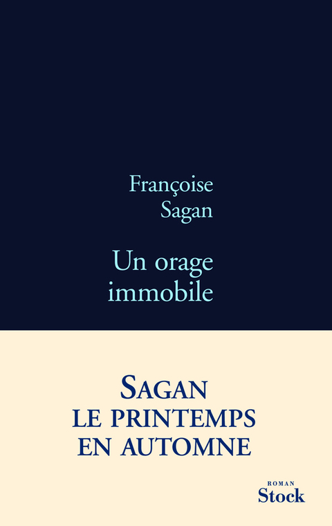 Cover image for book Un orage immobile