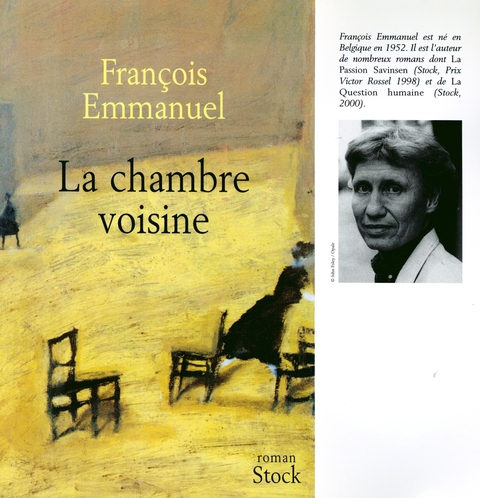 Cover image for book La chambre voisine