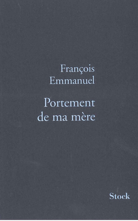 Cover image for book Portement de ma mère