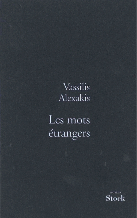 Cover image for book Les mots étrangers