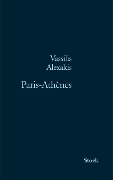 Cover image for book Paris-Athènes