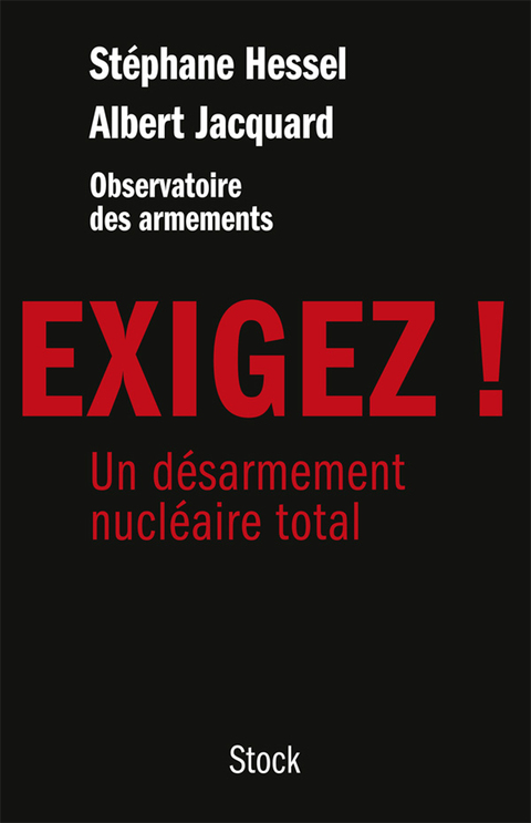 Cover image for book Exigez !