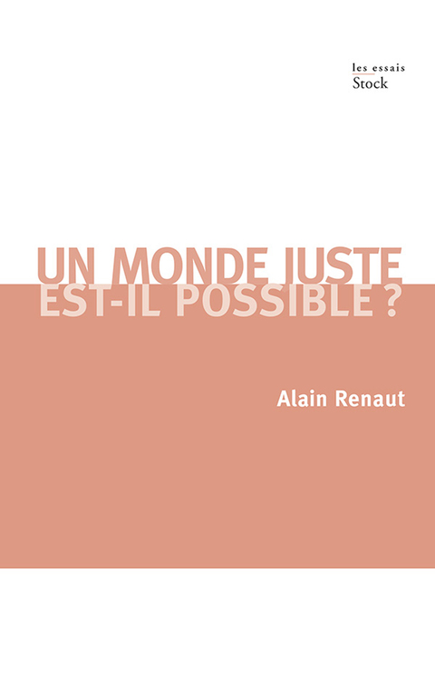 Cover image for book Un monde juste est-il possible ?