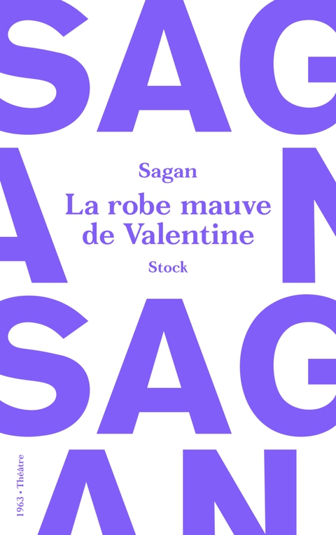 Cover image for book La robe mauve de Valentine