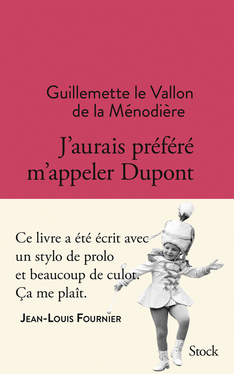 Cover image for book J'aurais préféré m'appeler Dupont