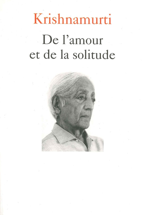 Cover image for book De l'amour et de la solitude