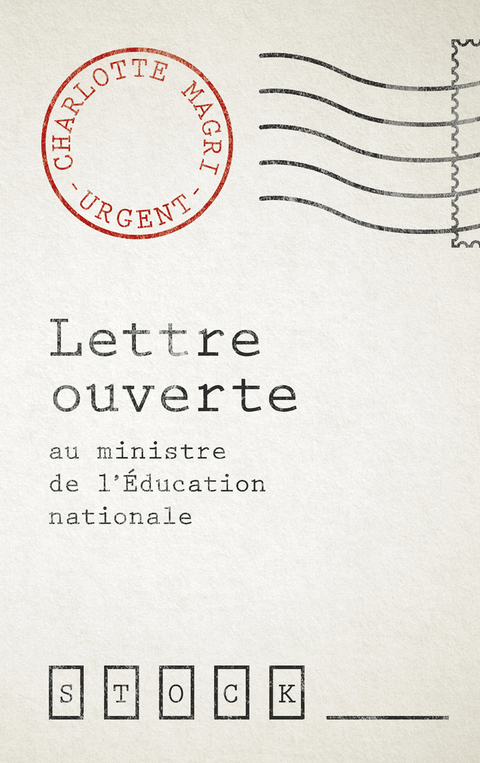 Cover image for book Lettre ouverte au ministre de l'éducation