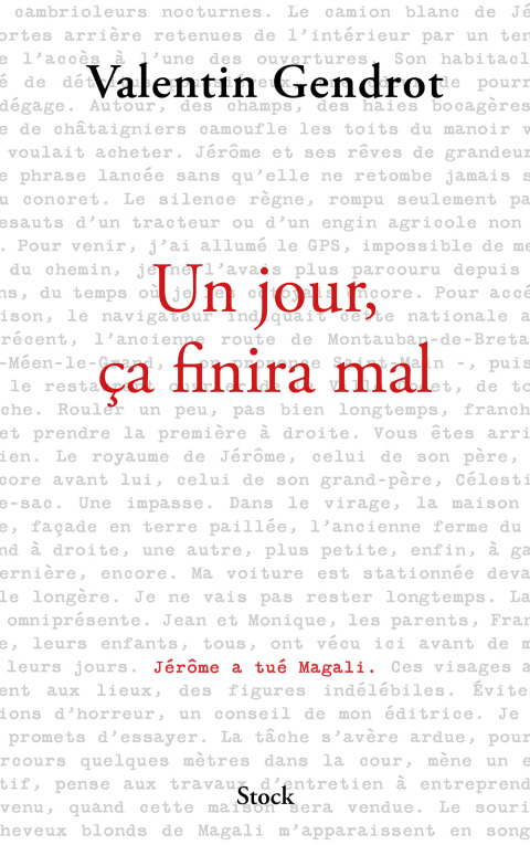 Cover image for book Un jour, ça finira mal