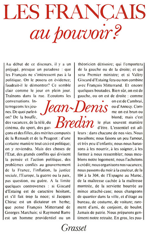 Cover image for book Les français au pouvoir ?