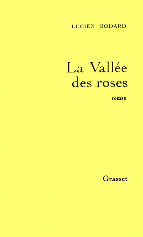 Cover image for book La vallée des roses