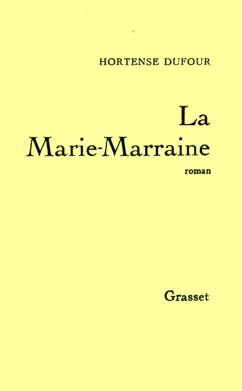 Cover image for book La Marie-Marraine