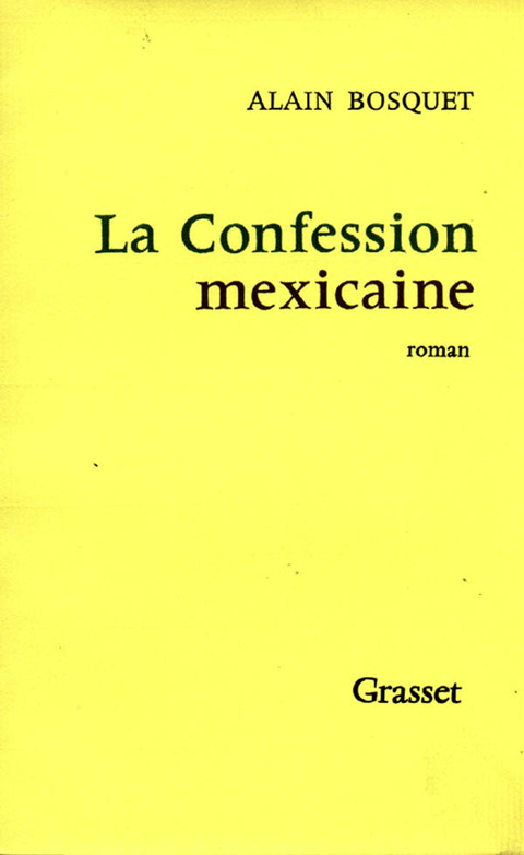 Cover image for book La confession mexicaine