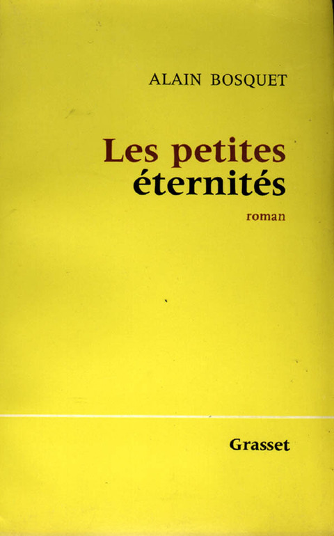 Cover image for book Les petites éternités