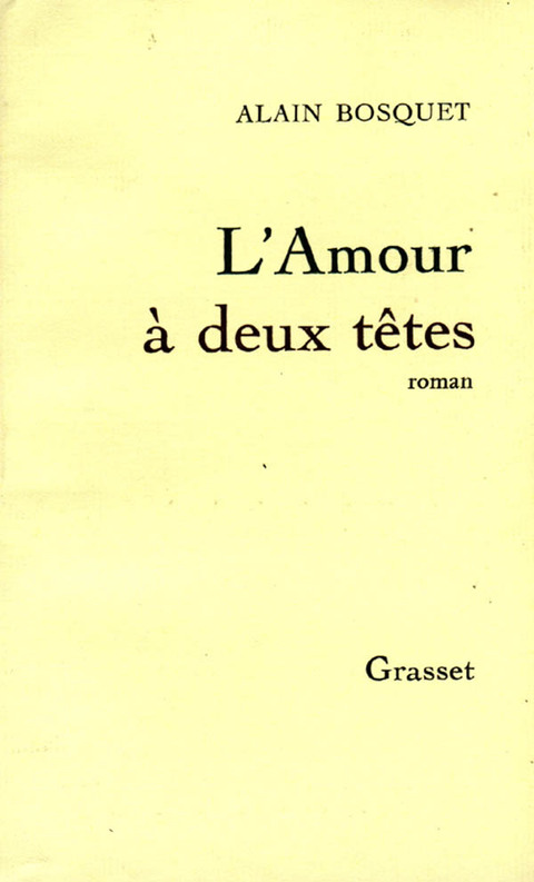 Cover image for book L'amour à deux têtes
