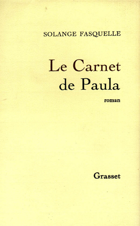 Cover image for book Le carnet de Paula
