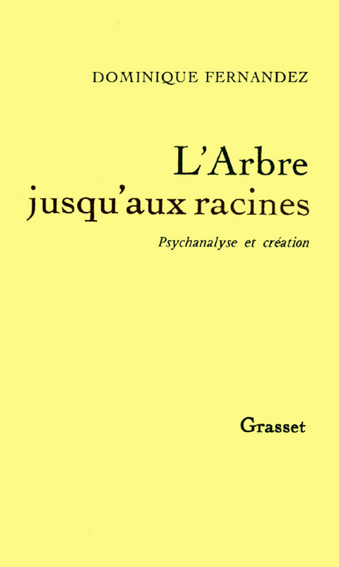 Cover image for book L'arbre jusqu'aux racines