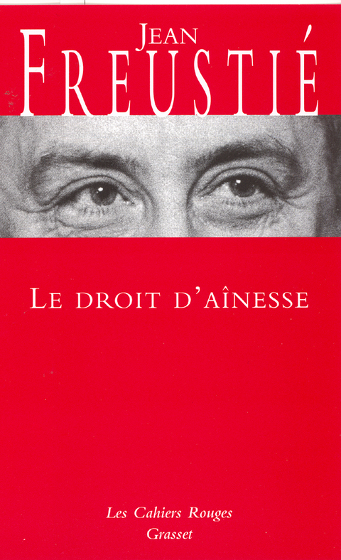 Cover image for book Le droit d'aînesse