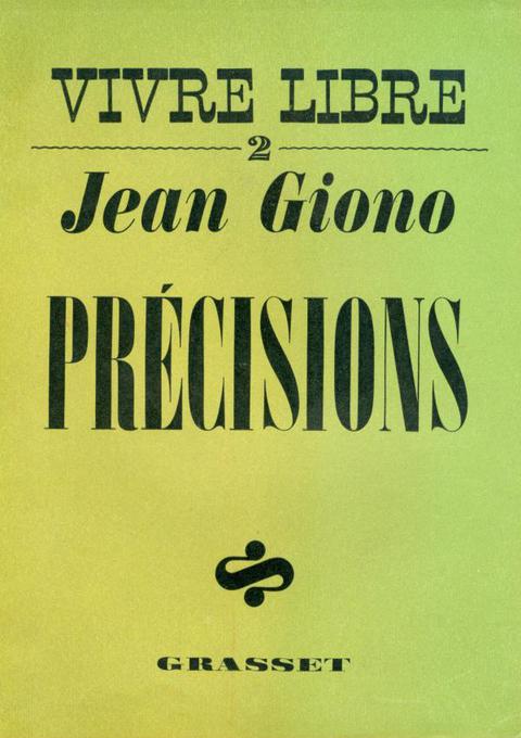 Cover image for book Précisions - Vivre libre II