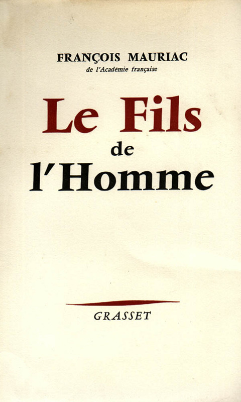 Cover image for book Le fils de l'homme
