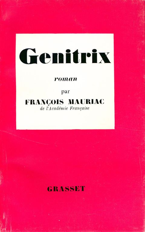 Cover image for book Genitrix