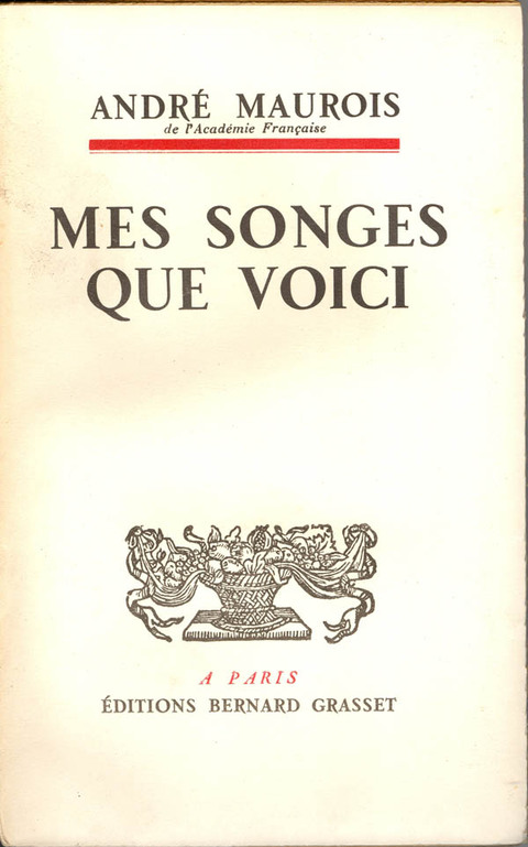 Cover image for book Mes songes que voici