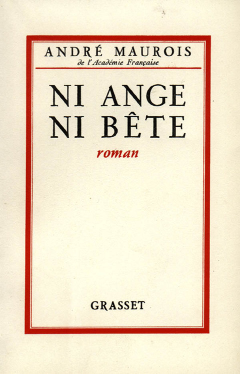 Cover image for book Ni ange ni bête