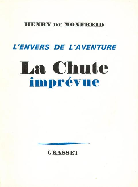 Cover image for book La Chute imprévue