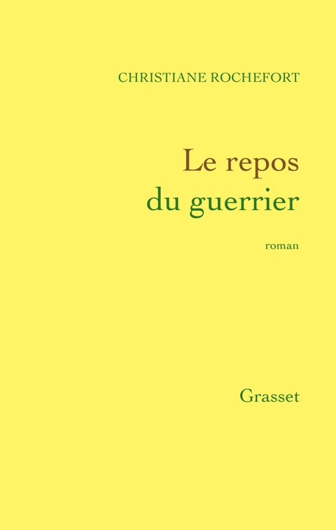 Cover image for book Le repos du guerrier