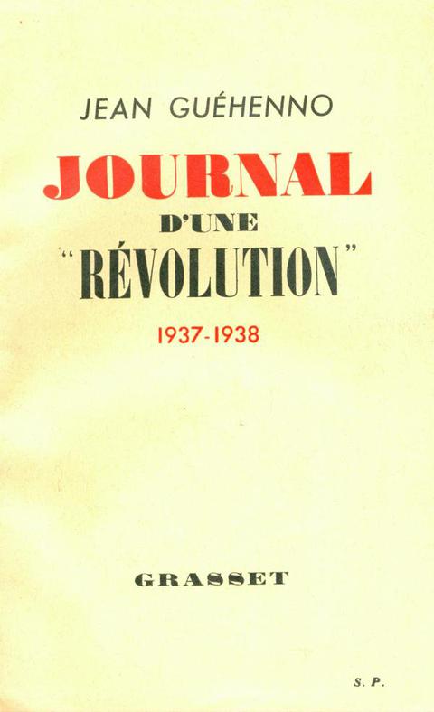Cover image for book Journal d'une révolution