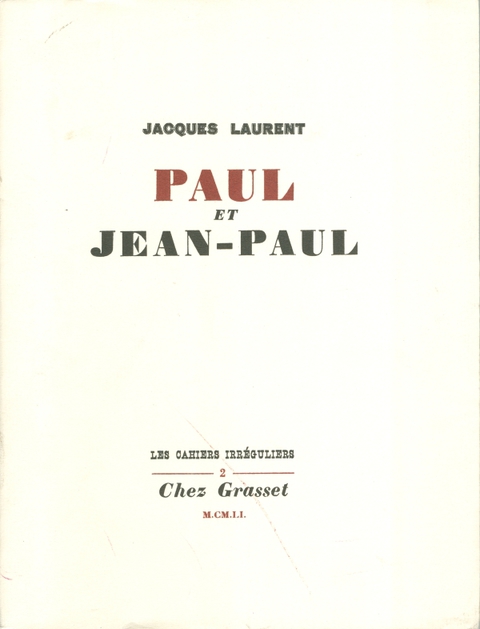 Cover image for book Paul et Jean-Paul