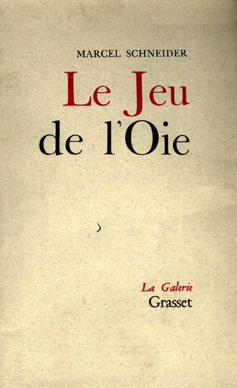 Cover image for book Le jeu de l'oie