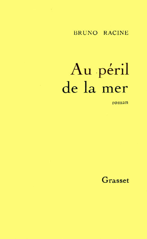 Cover image for book Au péril de la mer
