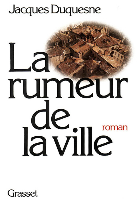 Cover image for book La rumeur de la ville