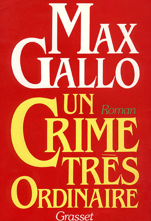 Cover image for book Un crime très ordinaire
