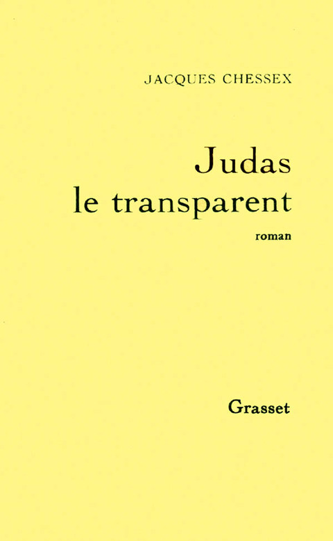 Cover image for book Judas le transparent