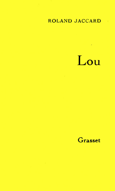 Cover image for book Lou