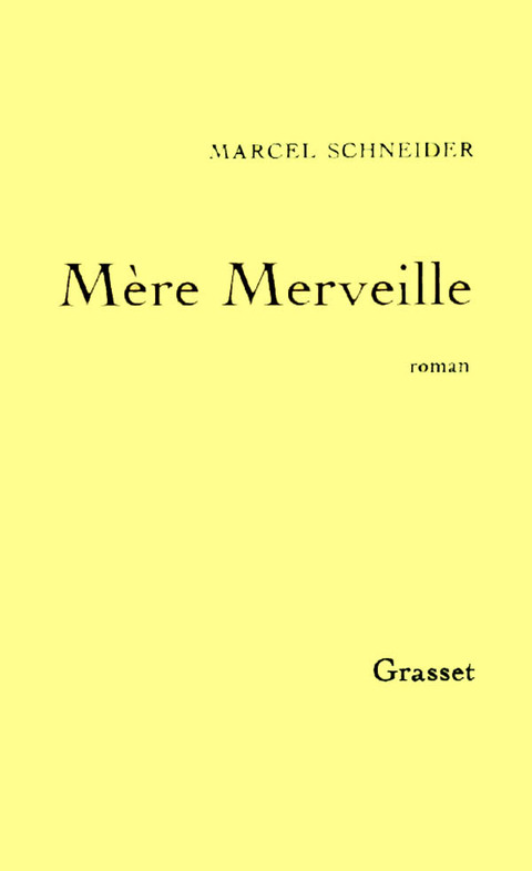 Cover image for book Mère merveille