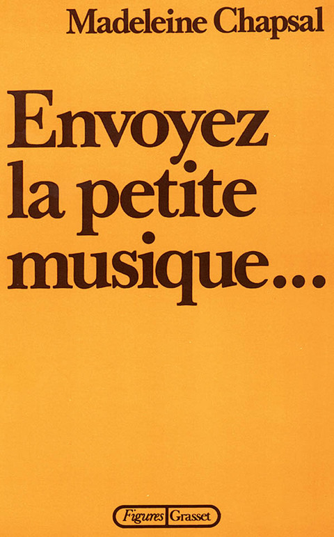Cover image for book Envoyez la petite musique