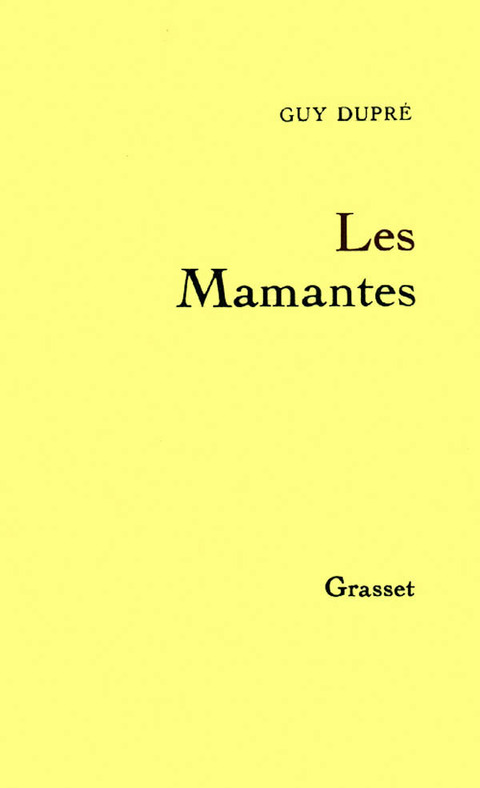 Cover image for book Les mamantes