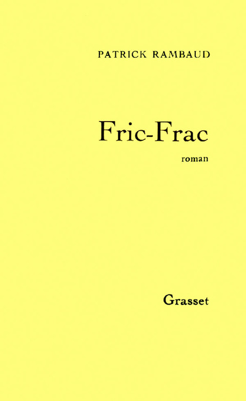 Cover image for book Fric-frac