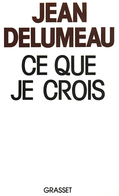 Cover image for book Ce que je crois