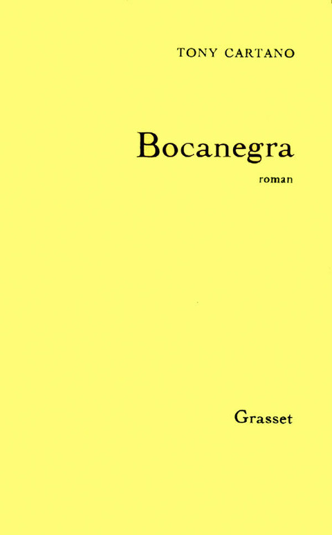 Cover image for book Bocanegra