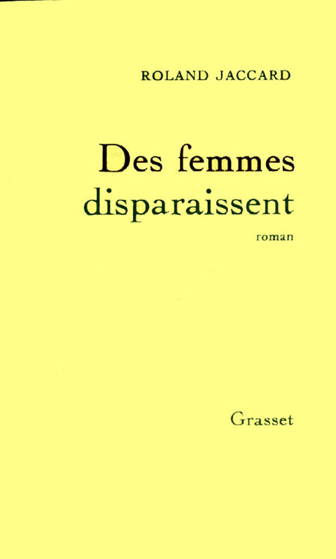 Cover image for book Des femmes disparaissent